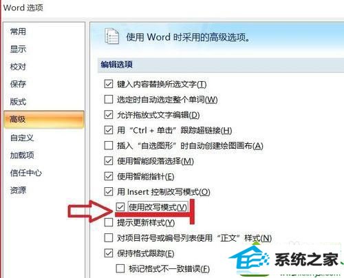 编辑文字 win10系统word输入文字后会自动被删除的解决方法