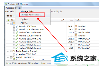 win10ϵͳandroid sdk manager ޷µĽ